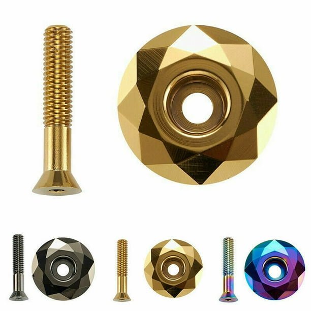 Screw Kit Stem Spacer Road Bike Top Tube Cap Bicycle Diamond Headset Cover Screw Kit Stem Spacer Road Bike Top Tube Cap Bicycle Diamond Headset Cover